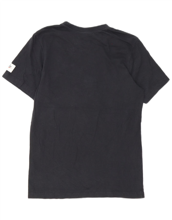 Nike Mens Graphic T-Shirt Top Small Black Cotton