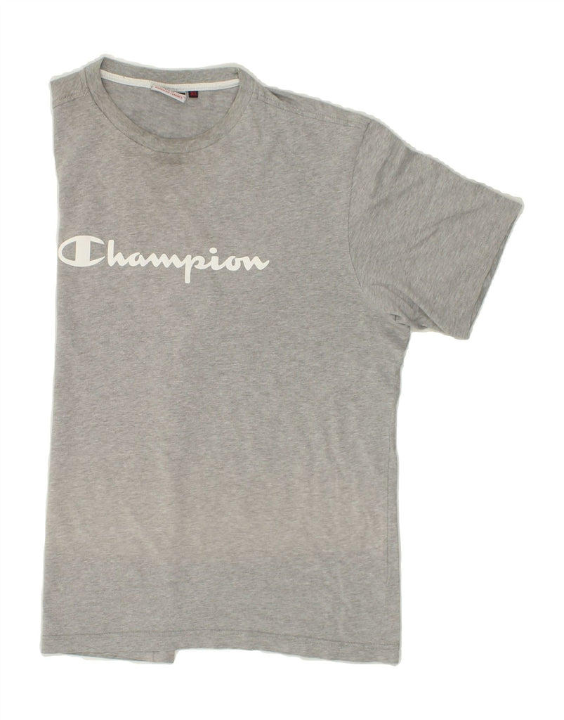 CHAMPION Mens Graphic T-Shirt Top XL Grey | Vintage Champion | Thrift | Second-Hand Champion | Used Clothing | Messina Hembry 