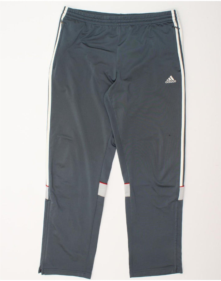 ADIDAS Mens Tracksuit Trousers 2XL Grey Polyester Vintage Adidas and Second-Hand Adidas from Messina Hembry 