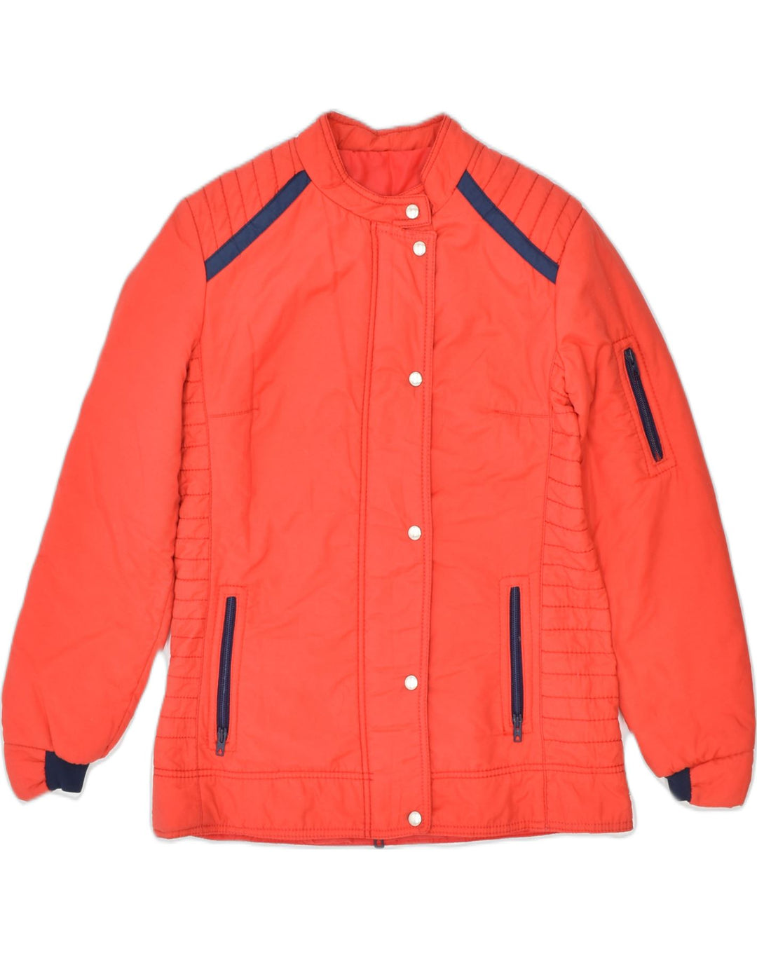 VINTAGE Womens Padded Jacket IT 44 Medium Red | Vintage | Thrift | Second-Hand | Used Clothing | Messina Hembry 