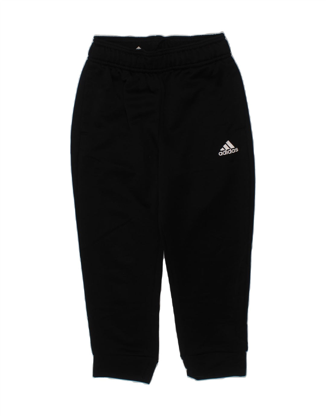 ADIDAS Boys Tracksuit Trousers Joggers 4-5 Years  Black Polyester Vintage Adidas and Second-Hand Adidas from Messina Hembry 