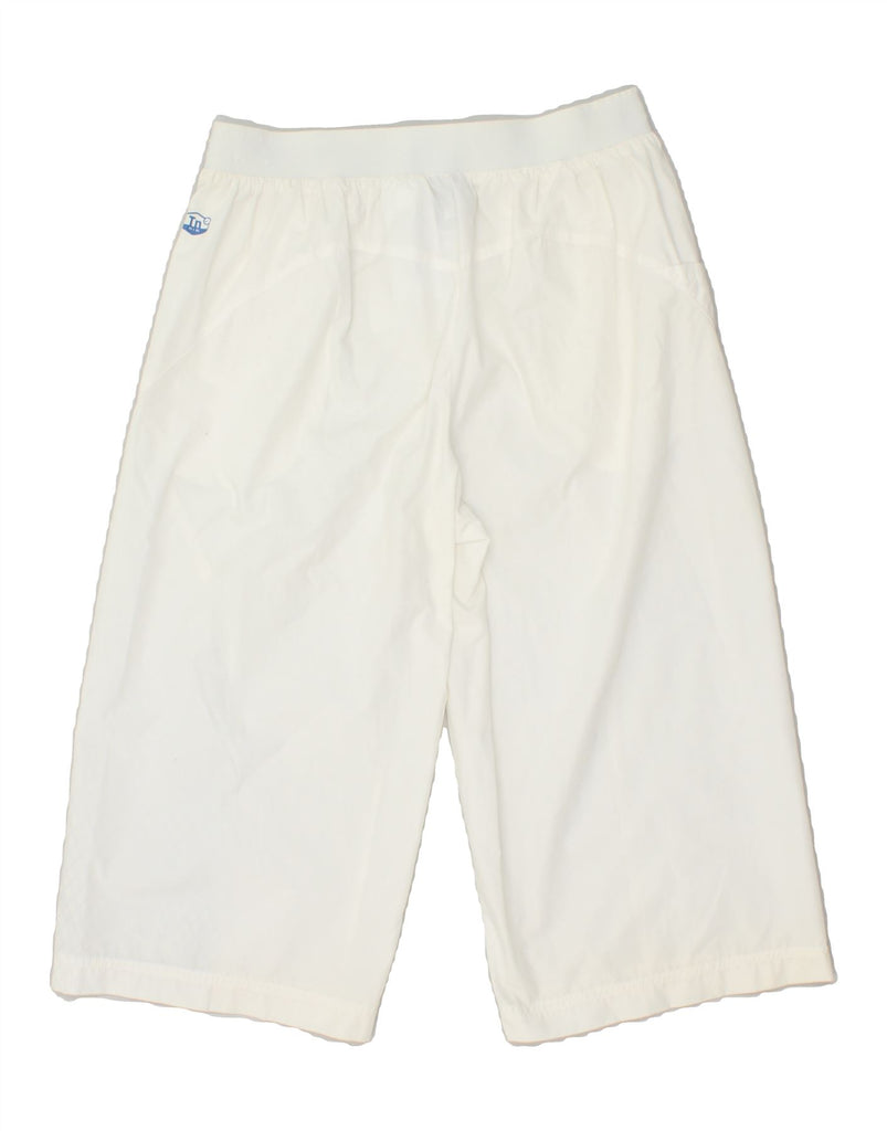 NIKE Boys Graphic Bermuda Sport Shorts 13-14 Years XL White Polyester | Vintage Nike | Thrift | Second-Hand Nike | Used Clothing | Messina Hembry 