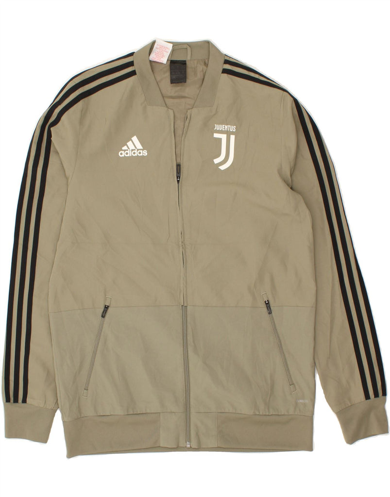 ADIDAS Boys Juventus Graphic Bomber Jacket 15-16 Years Green | Vintage Adidas | Thrift | Second-Hand Adidas | Used Clothing | Messina Hembry 