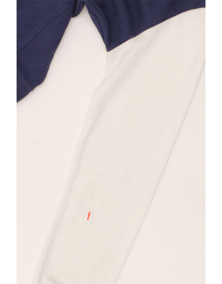 CHAMPION Womens Heritage Fit Varsity Jacket UK 14 Medium Navy Blue Vintage Champion and Second-Hand Champion from Messina Hembry 