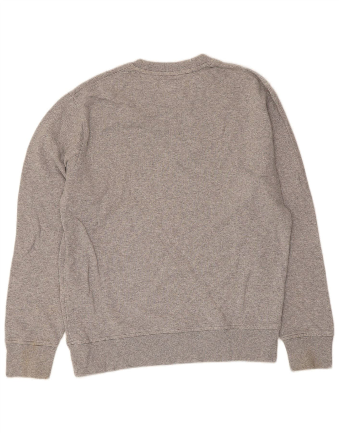 Levi's Mens Sweatshirt Jumper Small Grey Flecked Cotton