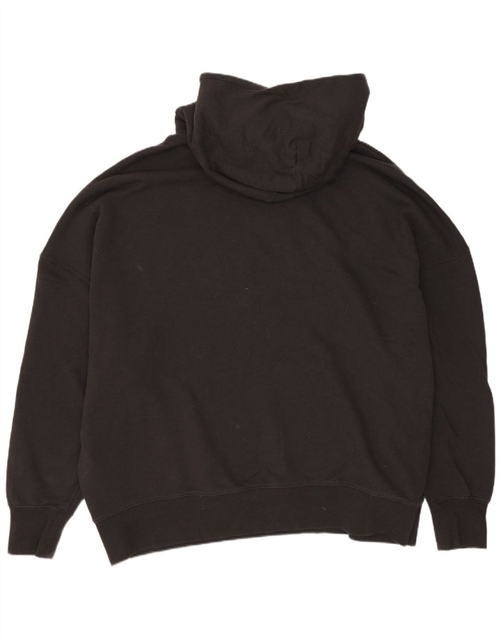 Puma Mens Oversized Hoodie Jumper XL Black Cotton