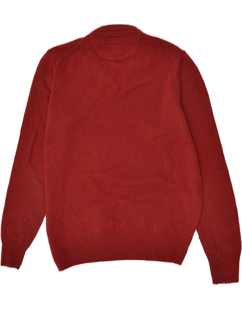 MARLBORO CLASSICS Mens V-Neck Jumper Sweater XL Red Wool | Vintage Marlboro Classics | Thrift | Second-Hand Marlboro Classics | Used Clothing | Messina Hembry 