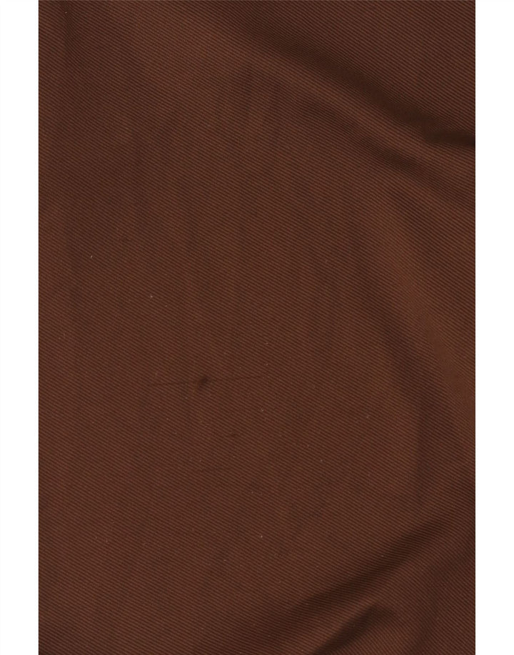 Zara Womens Tracksuit Trousers Joggers UK 14 Medium  Brown Polyester