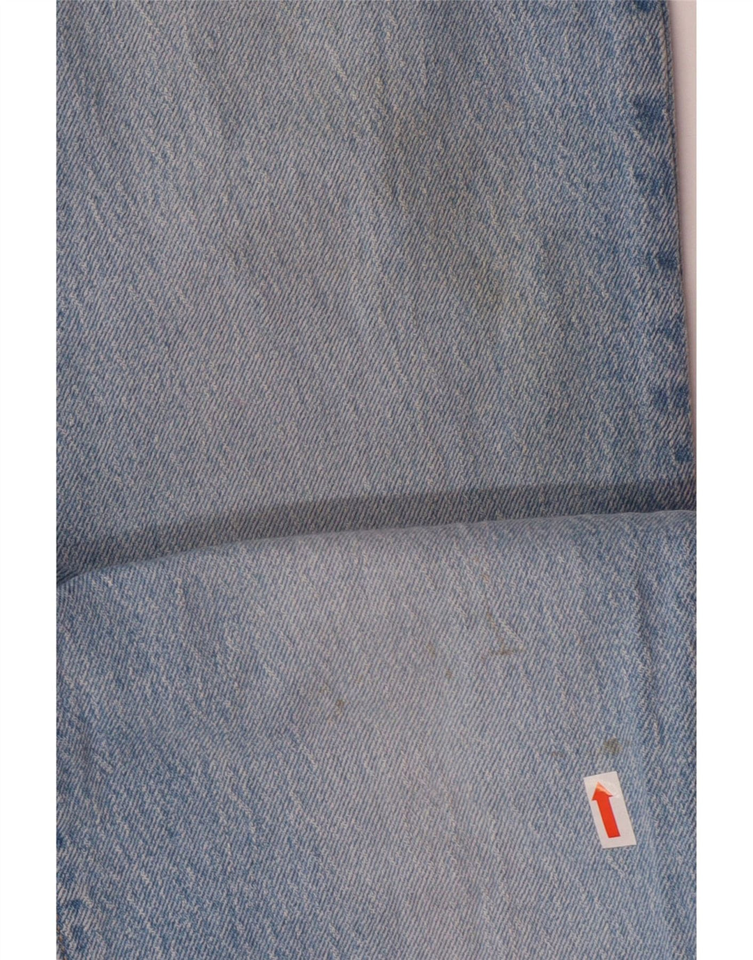 LEVI'S Womens 501 Straight Jeans W27 L32 Blue Cotton