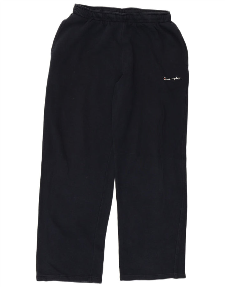Champion Womens Tracksuit Trousers UK 12 Medium  Navy Blue