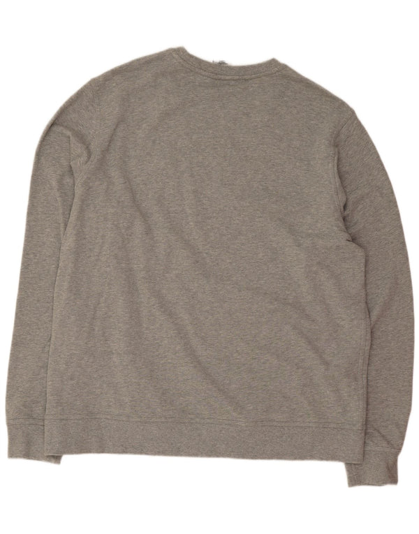 Nike Mens Sweatshirt Jumper 2XL Grey Cotton