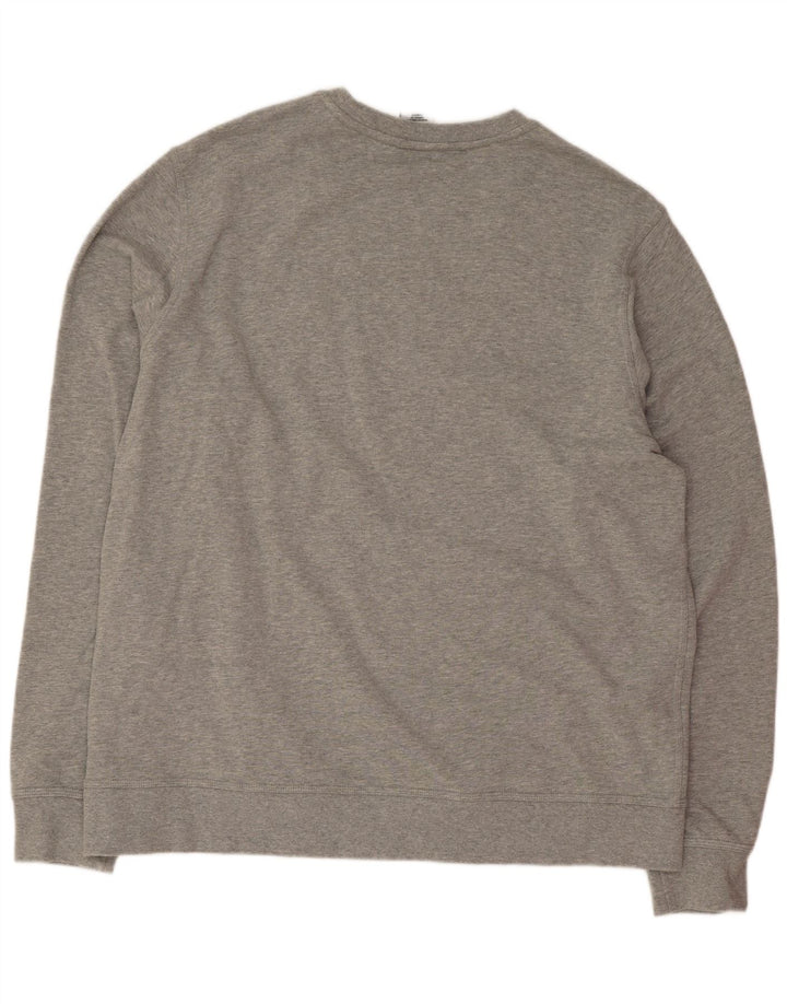 Nike Mens Sweatshirt Jumper 2XL Grey Cotton