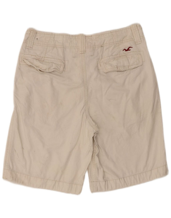 Hollister Mens Chino Shorts W30 Medium Beige Cotton