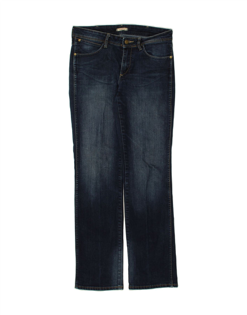 WRANGLER Womens Sara Straight Jeans W30 L31  Navy Blue | Vintage Wrangler | Thrift | Second-Hand Wrangler | Used Clothing | Messina Hembry 