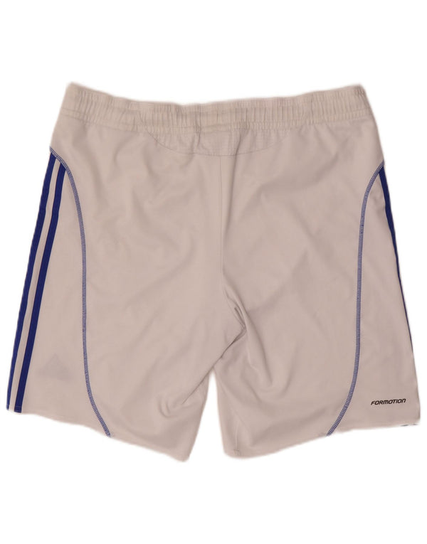 Adidas Mens Clima 365 Sport Shorts Medium White Polyester