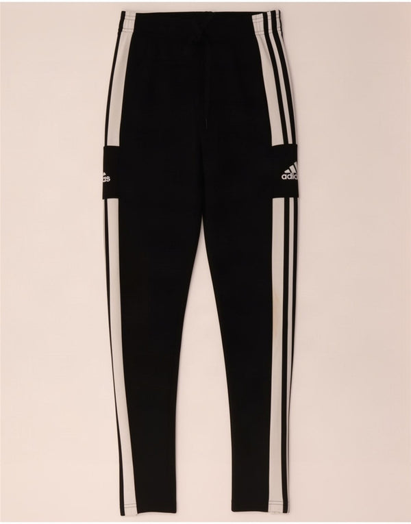 Adidas Mens Aeroready Tracksuit Trousers XS Black Colourblock Polyester