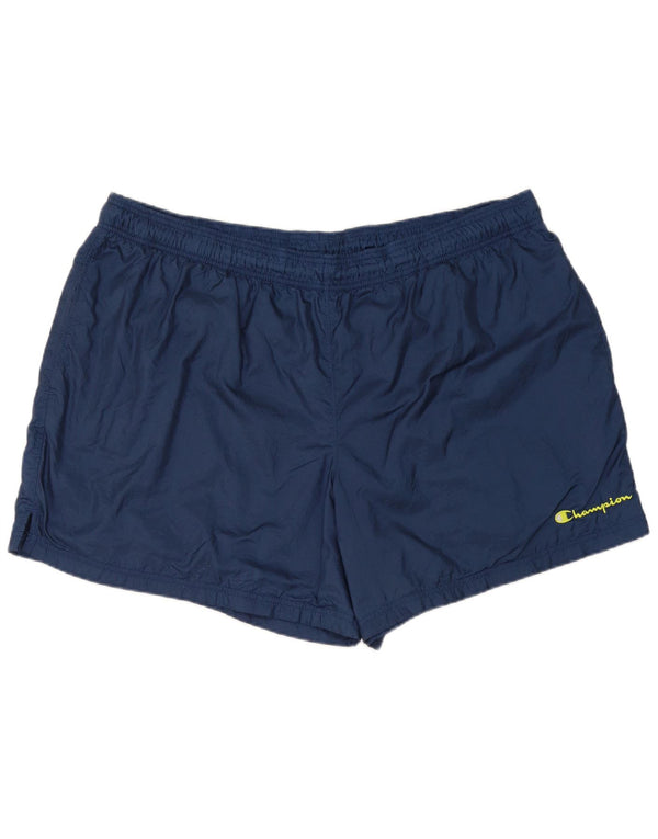 Champion Mens Swimming Shorts 2XL Navy Blue Nylon