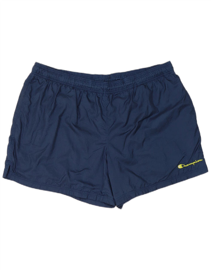 Champion Mens Swimming Shorts 2XL Navy Blue Nylon