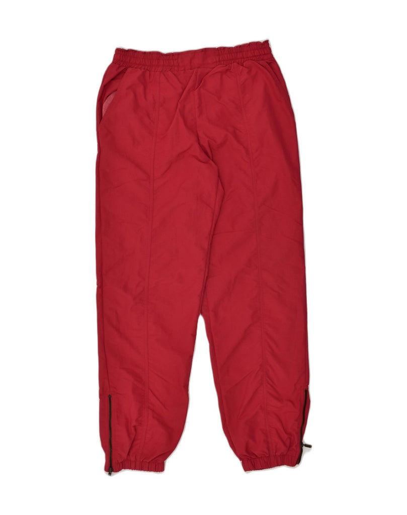 SILVY Mens Tracksuit Trousers Joggers XL Red Polyester | Vintage Silvy | Thrift | Second-Hand Silvy | Used Clothing | Messina Hembry 