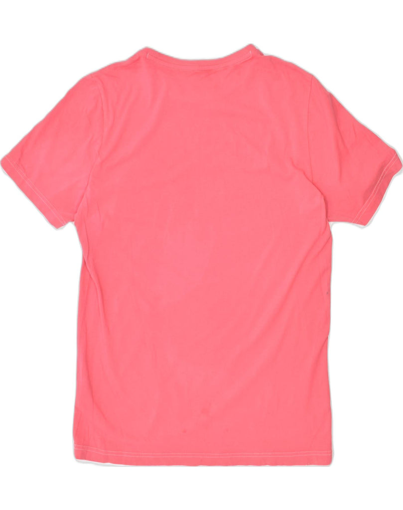 PUMA Mens Graphic T-Shirt Top Small Pink Cotton | Vintage | Thrift | Second-Hand | Used Clothing | Messina Hembry 