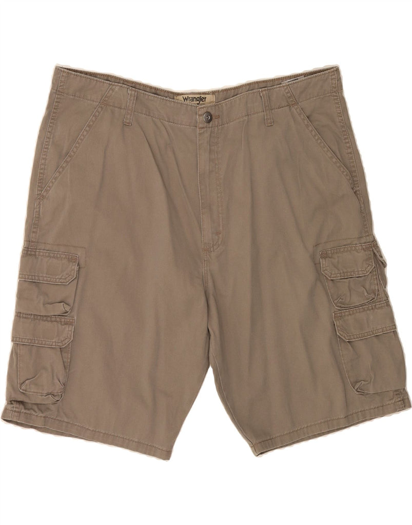 WRANGLER Mens Cargo Shorts W40 XL Beige Cotton Vintage Wrangler and Second-Hand Wrangler from Messina Hembry 