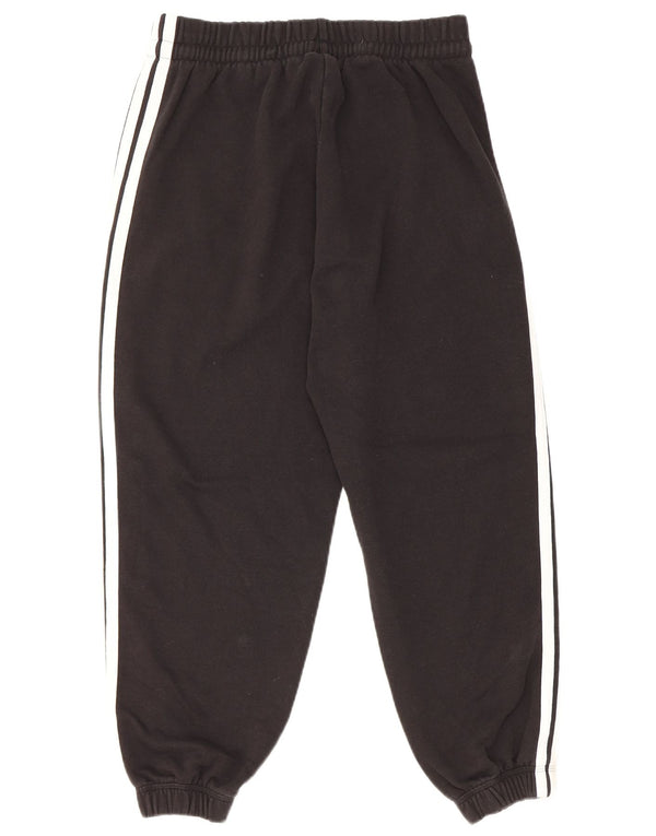 Adidas Womens Tracksuit Trousers Joggers UK 12/14 Medium Black Cotton