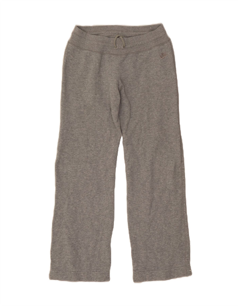 NIKE Womens Tracksuit Trousers US 4/6 Small  Grey Cotton Vintage Nike and Second-Hand Nike from Messina Hembry 