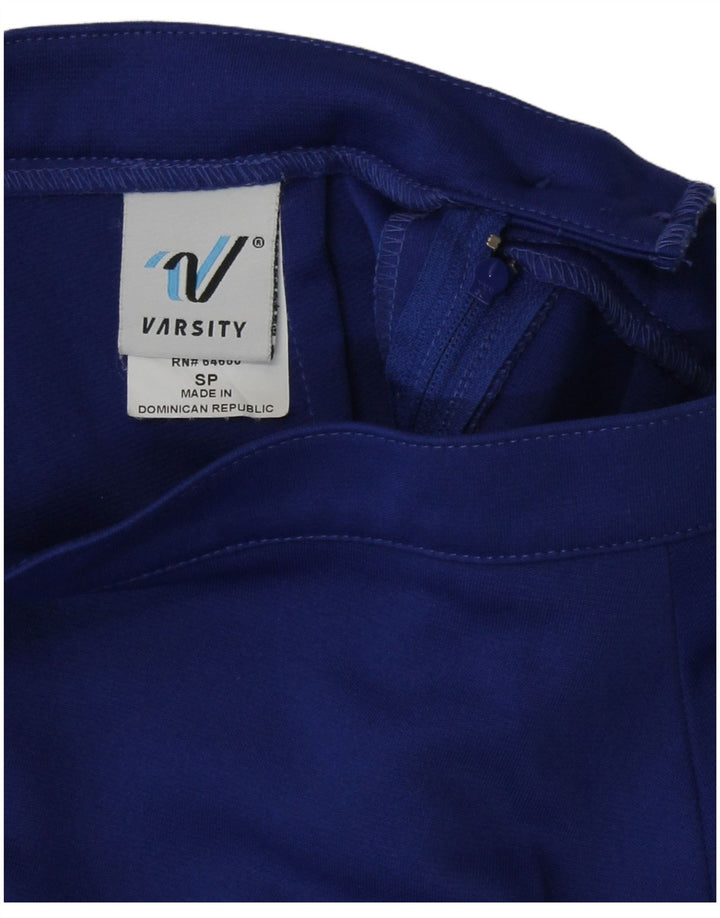 Varsity Womens Tennis Skirt UK 8 Small  Blue Colourblock Polyester