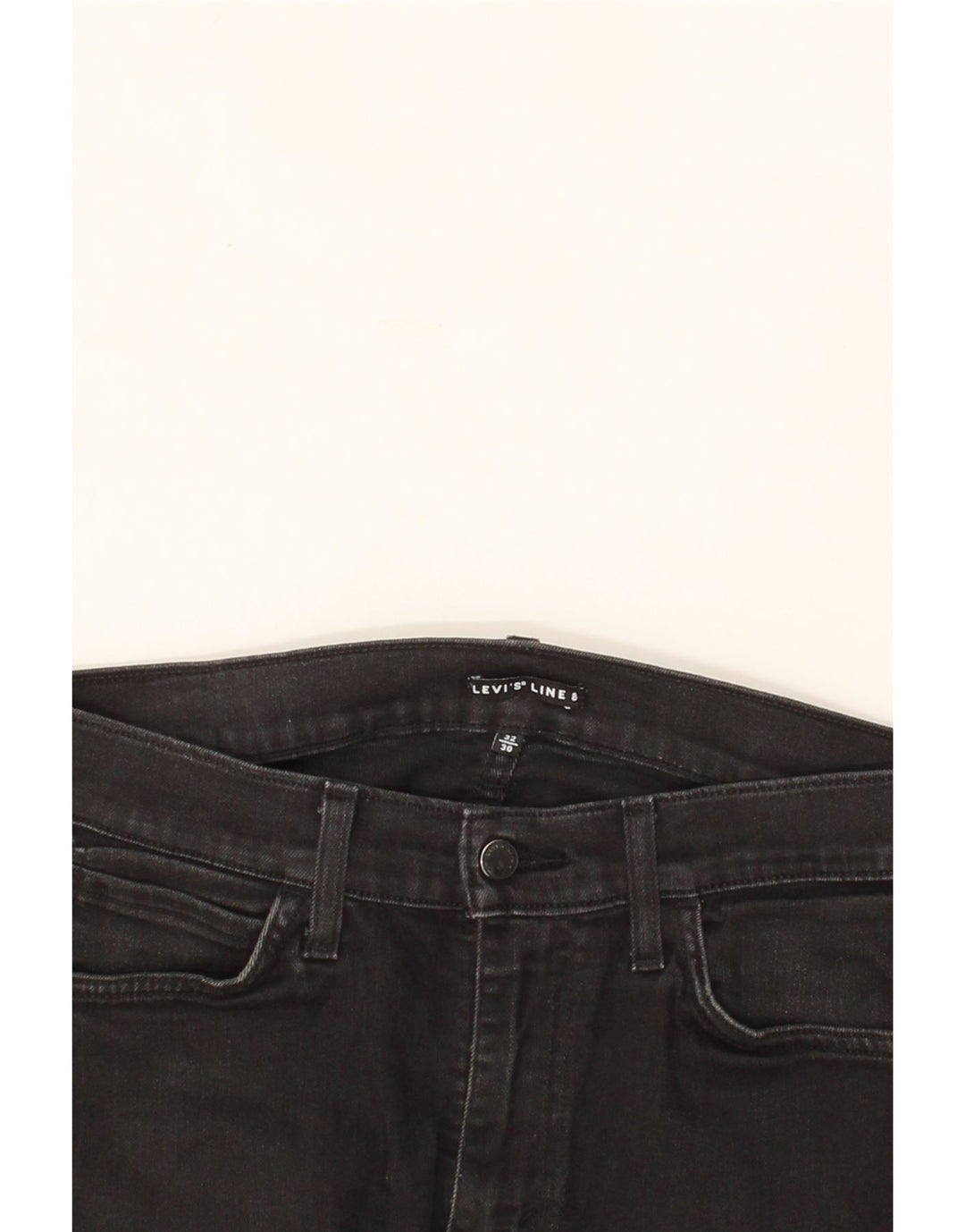 LEVI'S Womens Skinny Jeans W32 L30 Black Cotton Vintage Levi's and Second-Hand Levi's from Messina Hembry 