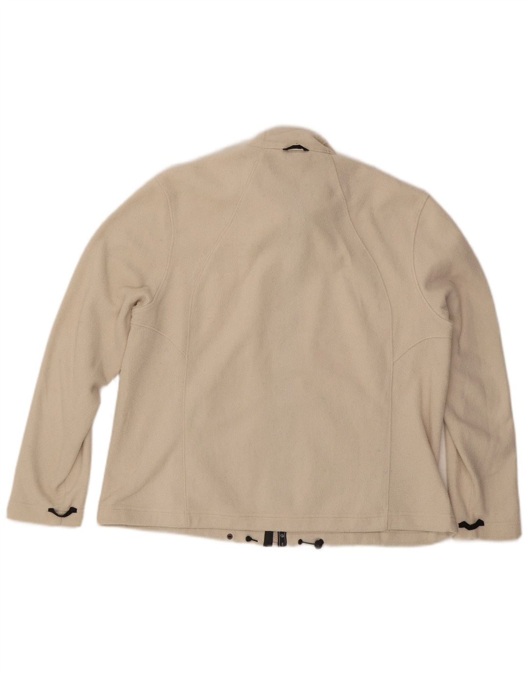 JACK WOLFSKIN Womens Polartec Fleece Jacket UK 22/24 2XL Beige Polyester