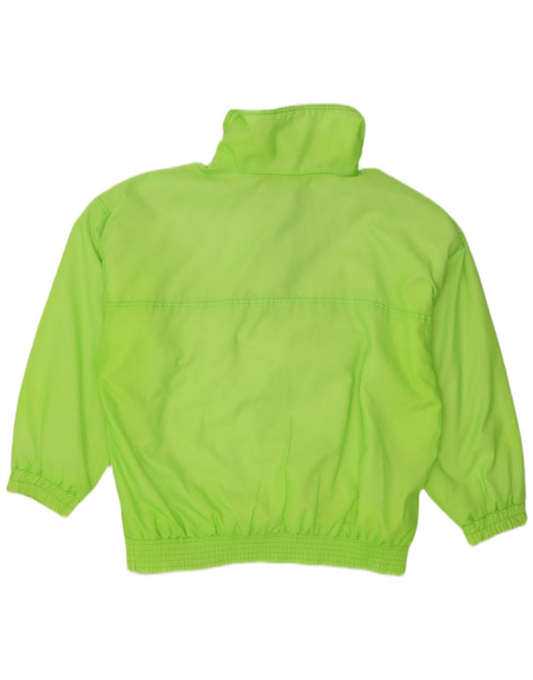 Authentic Mens Anorak Tracksuit Top Jacket UK 38 Medium Green Polyamide