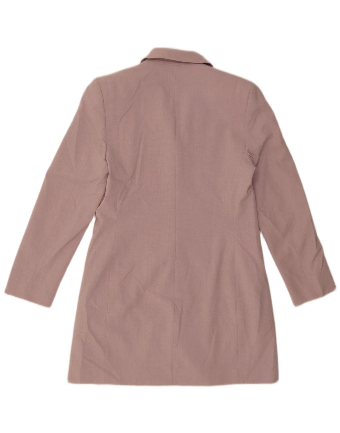 Marks & Spencer Womens Longline 4 Button Blazer Jacket UK 12 Medium Purple