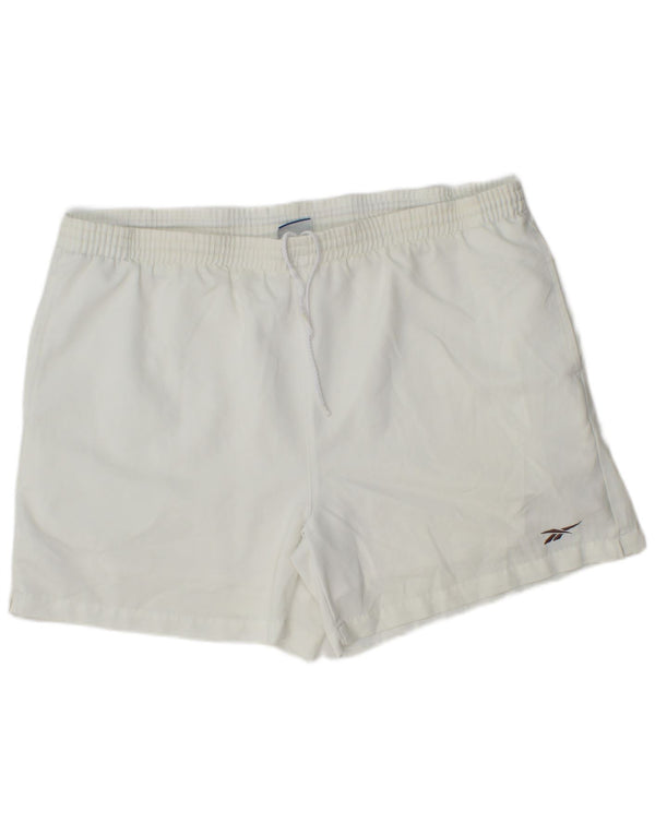 Reebok Mens Sport Shorts XL  White