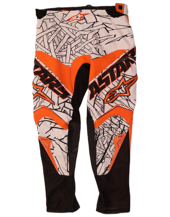 Alpinestars Mens Graphic Trousers W32 L29 Multicoloured Colourblock