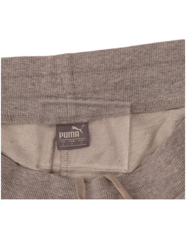 Puma Mens Tracksuit Trousers Joggers Small  Grey Colourblock