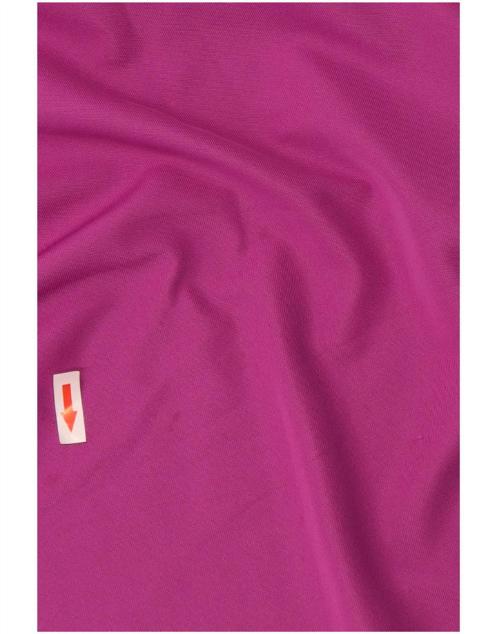 Under Armour Mens Heat Gear Polo Shirt Large Purple Polyester