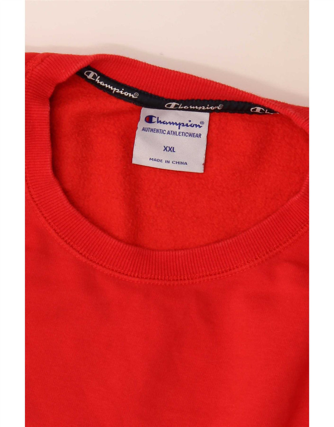 Champion Mens Graphic Sweatshirt Jumper 2XL Red Cotton