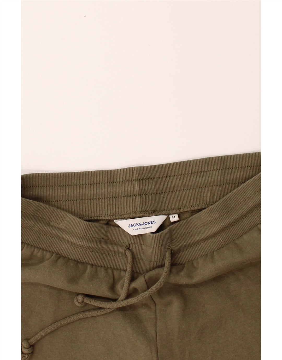 JACK & JONES Mens Sport Shorts Medium  Khaki Cotton Vintage Jack & Jones and Second-Hand Jack & Jones from Messina Hembry 