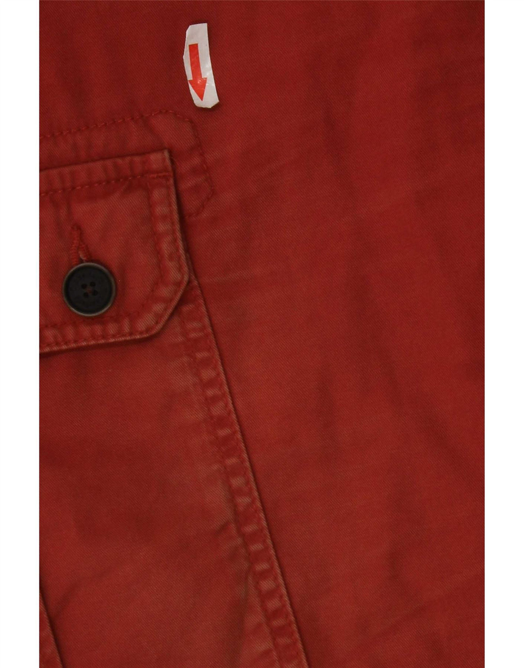 Timberland Mens Cargo Shorts W40 XL Red Cotton