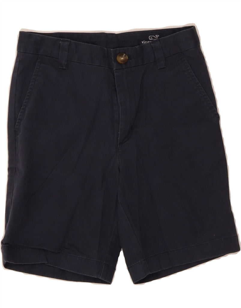 VINEYARD VINES Boys Chino Shorts 7-8 Years W24  Navy Blue Cotton Vintage Vineyard Vines and Second-Hand Vineyard Vines from Messina Hembry 