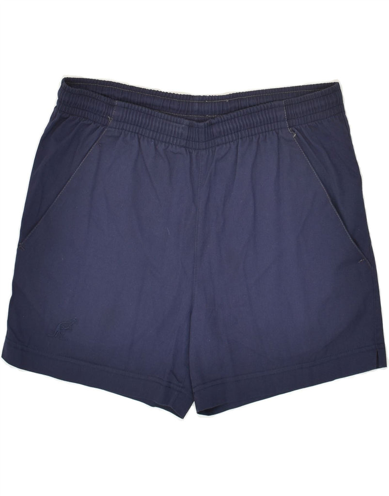 AUSTRALIAN L'ALPINA Mens Sport Shorts IT 46 Small Navy Blue Polyester Vintage AUSTRALIAN L'ALPINA and Second-Hand AUSTRALIAN L'ALPINA from Messina Hembry 