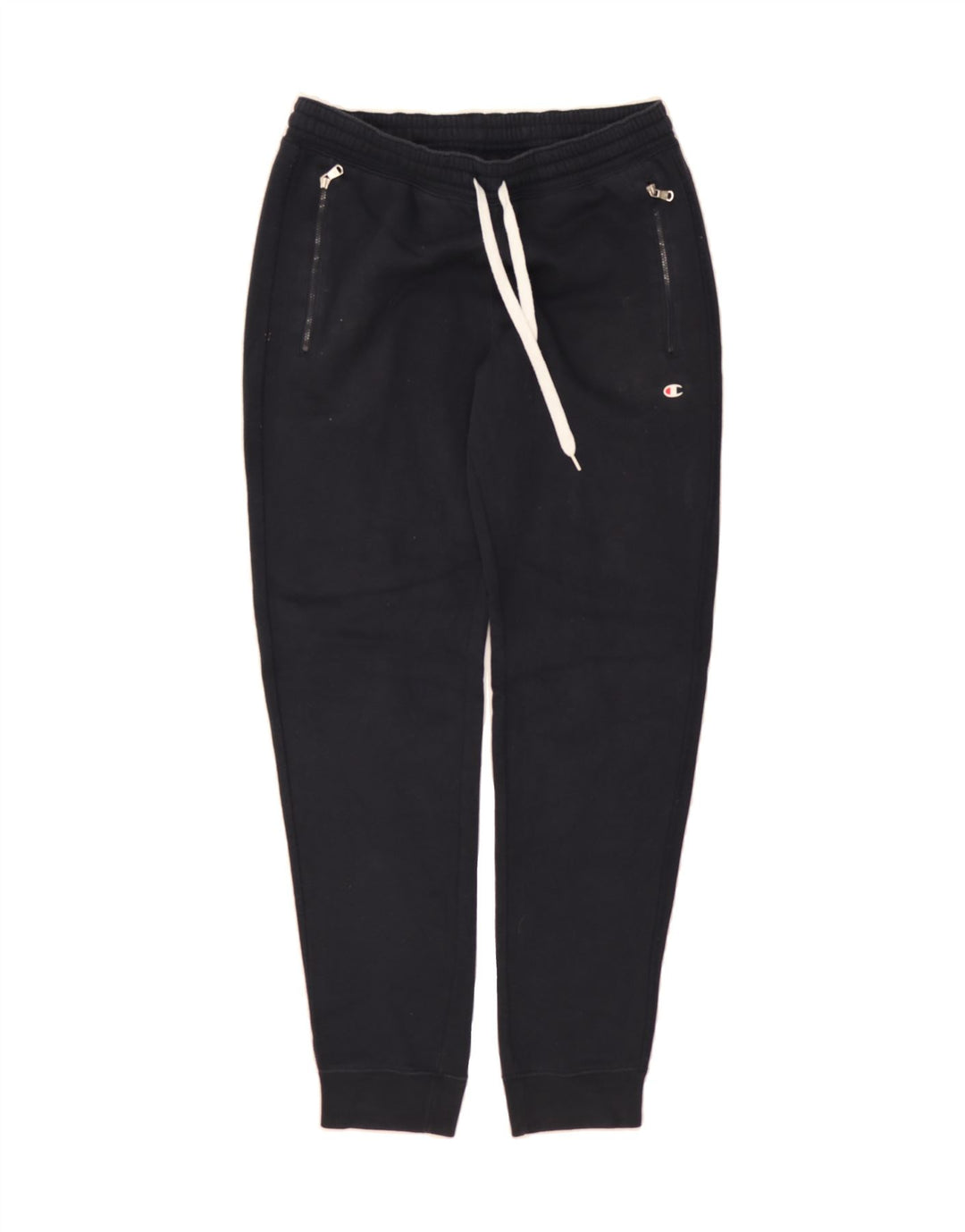 CHAMPION Mens Tracksuit Trousers Joggers Small Black Cotton Vintage Champion and Second-Hand Champion from Messina Hembry 