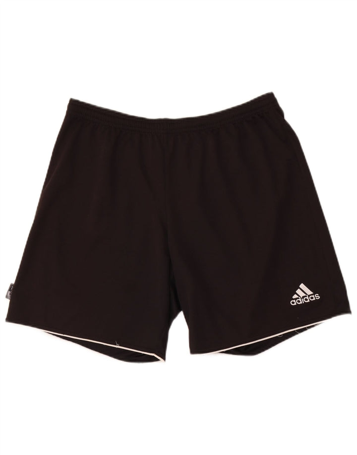 Adidas Mens Regular Fit Sport Shorts Medium  Black Polyester Sports