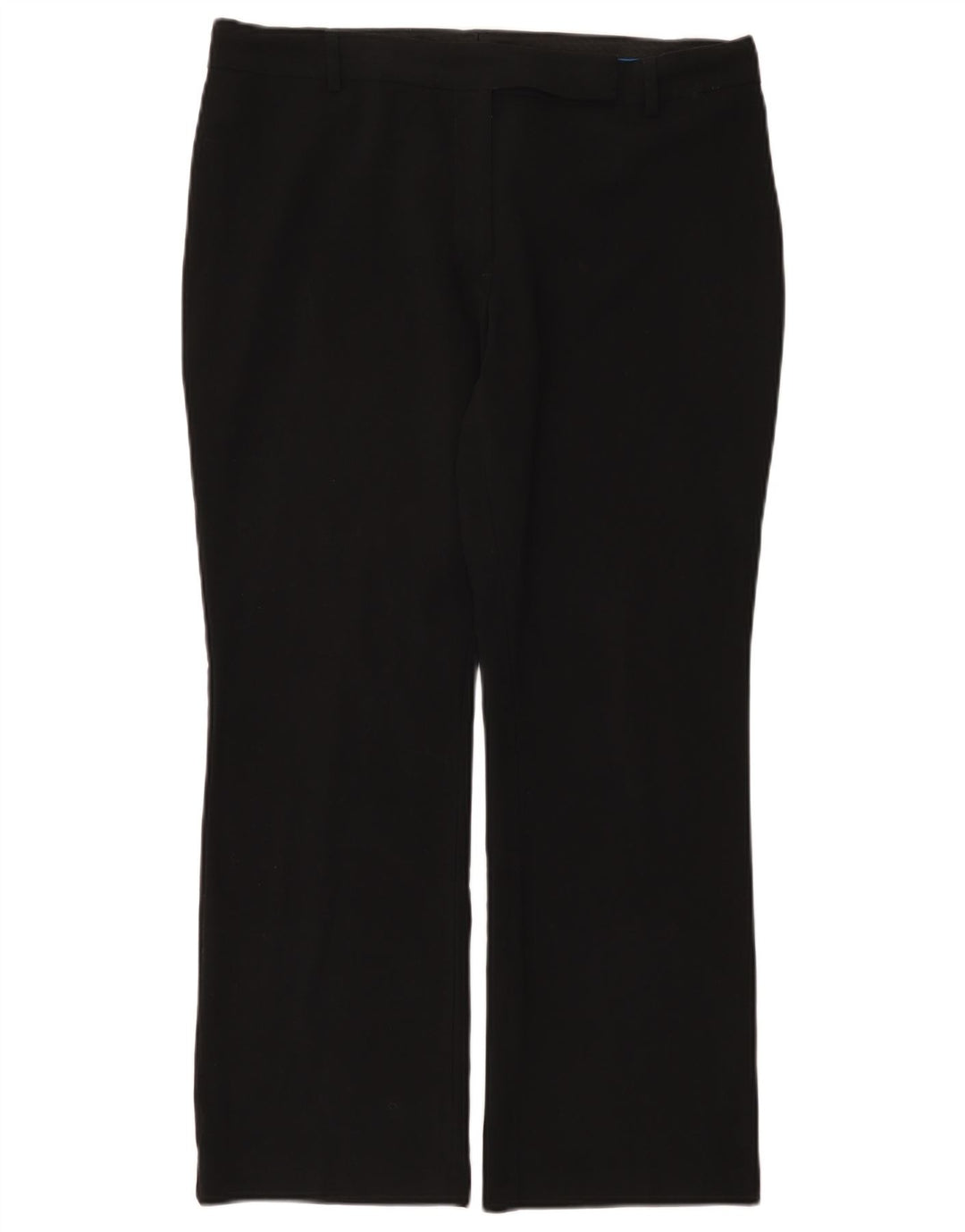 Marks & Spencer Womens Bootcut Suit Trousers UK 14 Large W34 L28 Black