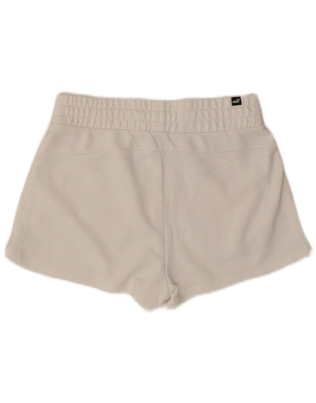 Puma Womens Graphic Sport Shorts UK 10 Small White