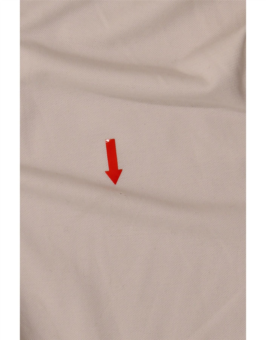 Kappa Mens Long Sleeve Polo Shirt Medium White Cotton