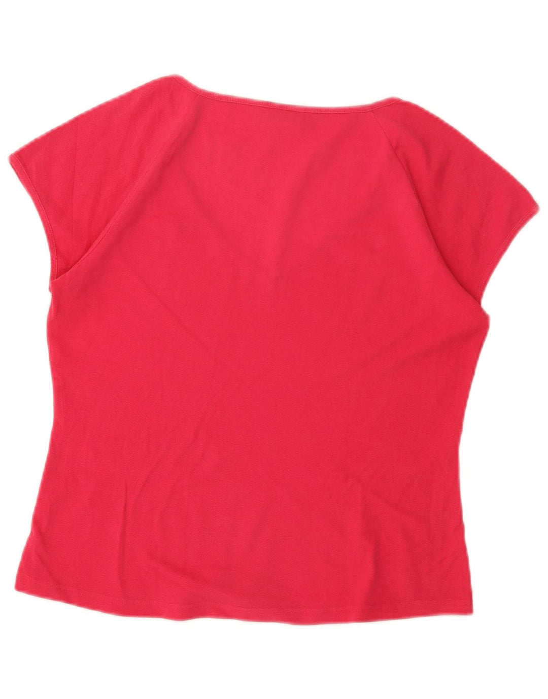 LACOSTE Womens T-Shirt Top Size 44 Large Red