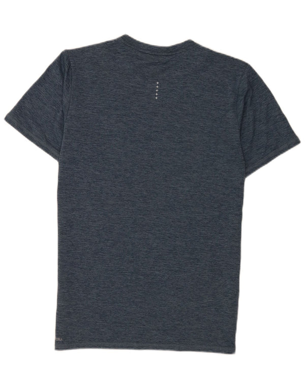 Puma Mens T-Shirt Top Small Navy Blue Flecked