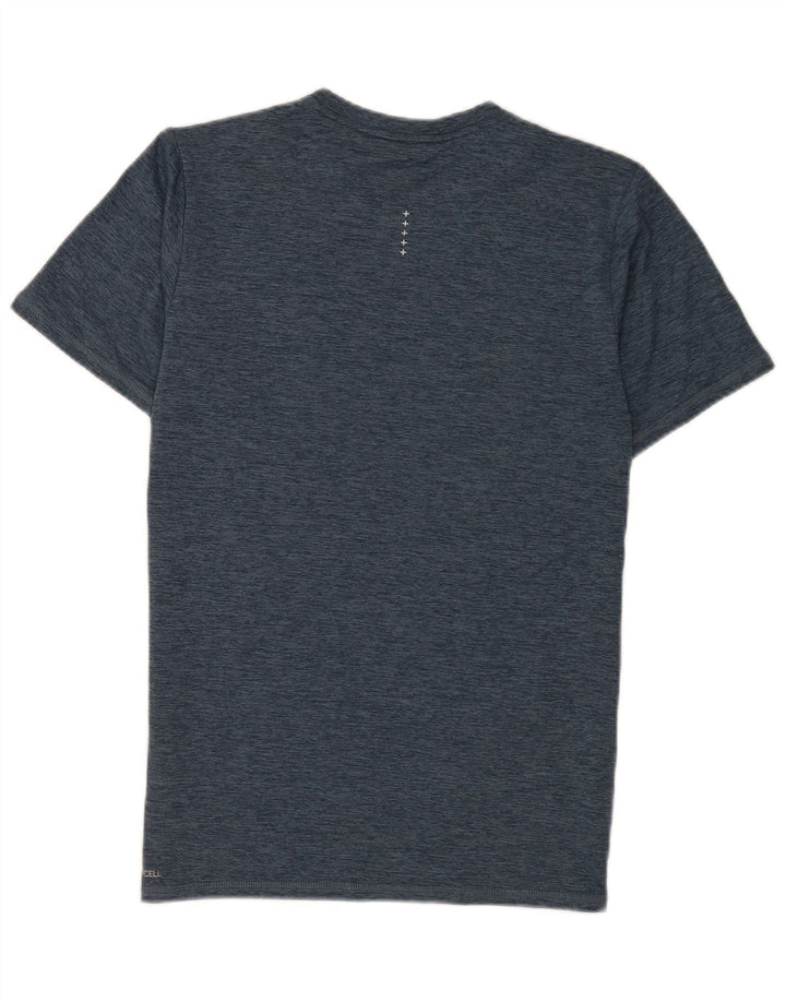 Puma Mens T-Shirt Top Small Navy Blue Flecked