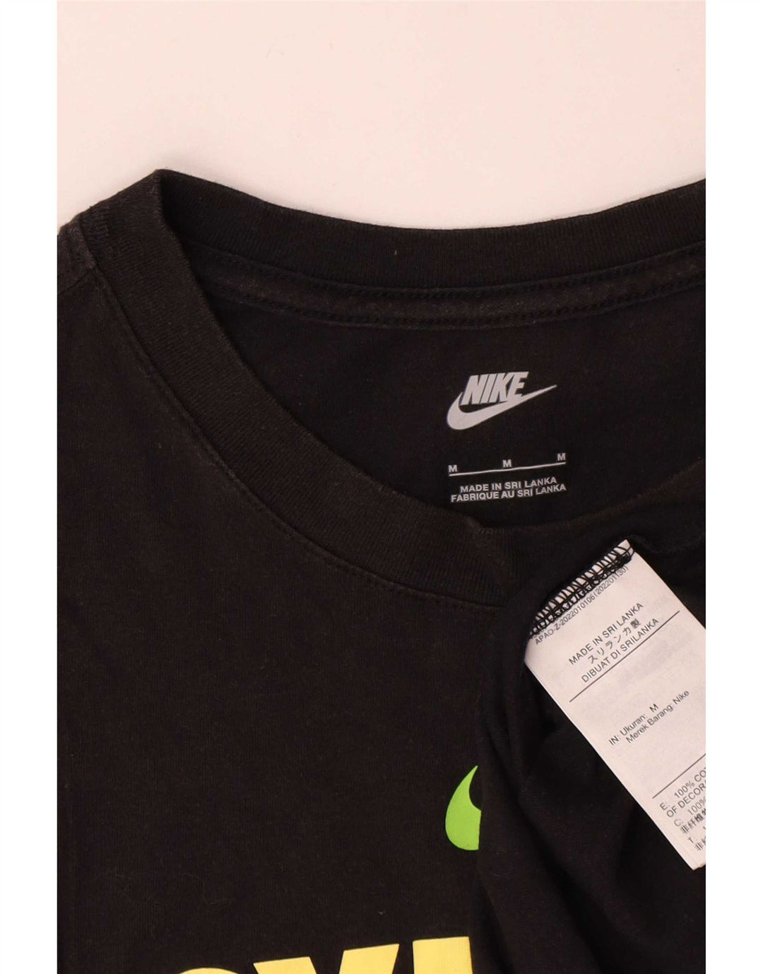 Nike Mens Sydney Thunder Graphic T-Shirt Top Medium Black Cotton